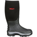 Tingley Tingley® Badger Insulated Fleece-Lined Boots, Plain Toe, Midsole, Deep Lug, 17"H, Blk, Size 7 80151.07